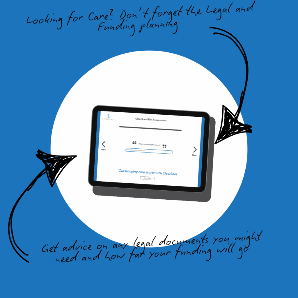 Clearlines App Pictured with notes
